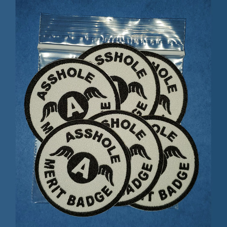 AHMB AHole Merit Badge Patch